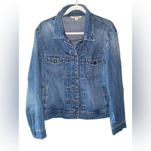 ST. JOHNS BAY NWOT JEAN JACKET SZ L